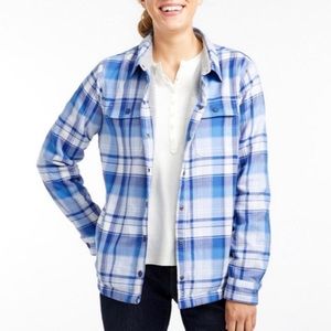 L.L. Bean Fleece-Lined Flannel Shirt